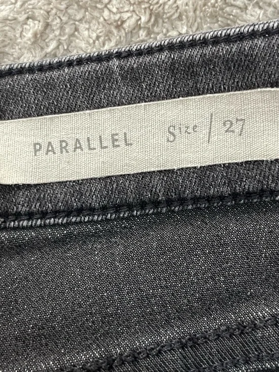 Anthropologie Pilcro Women’s Size 27 Midi Rise Straight Leg Jeans Black - Picture 9 of 16